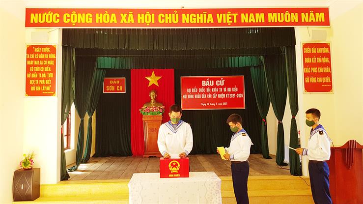 Khánh Hòa: Huyện đảo Trường Sa tổ chức bầu cử sớm
